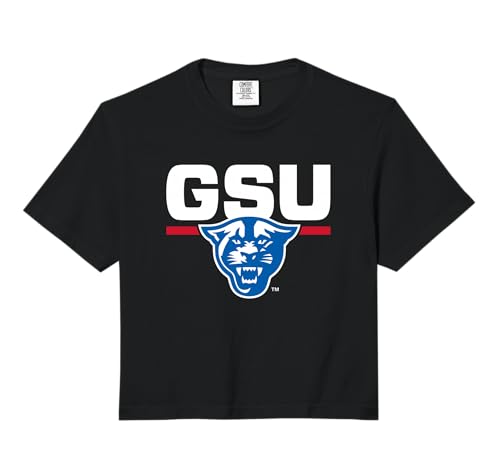 Georgia State University GSU Panthers GS22 Comfort Colors Crop Top