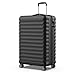 NUMADA - Maleta de Viaje Grande 25Kg Upfly 28' ABS (75x49x29cm) con Cierre de Combinación y 4 Ruedas Dobles 360 | Resistente | Ligera | Interior Compartimentado | Negro