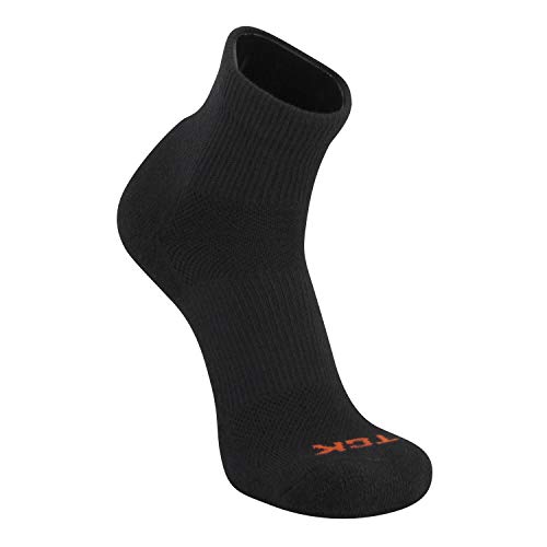 TCK Quarter Crew Socks with Blister Resistance Technology Training Running Walking