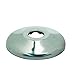 BrassCraft 649 1/2" Nominal (5/8" O.D.) Shallow Escutcheon for Copper Pipe in Chrome