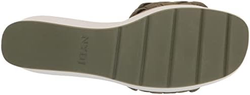 NYDJ Women's Rora Heeled Sandal, Olive, 6 | Image 3