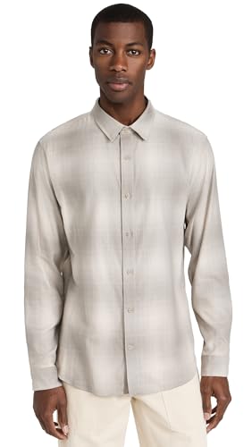 Vince Men's Forest Shadow Plaid Shirt