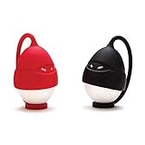 Preis am Stiel Egg Ninjas - Black & red | Eierkocher Helfer | Eierhalter | Transportvorrichtung für Hühnereier