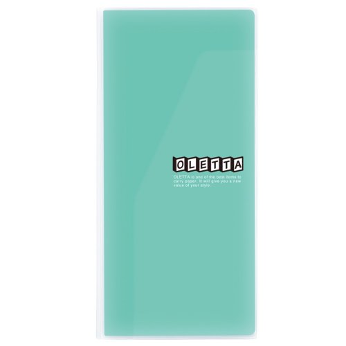 Porte-documents A4 King Jim Oletta classeur de poche tri-fold transparent importé du Japon