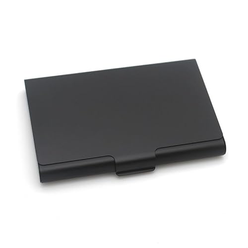 [WYBFFC] Stainless Steel Card Holder Aluminum Alloy Business Case Bank Credit ID Wallet Storage Box