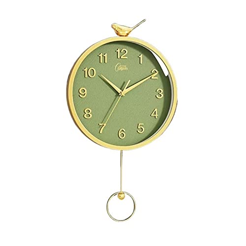Horloge murale créative XJBTBA pour stopper le bruit du tic-tac avec son quartz silencieux