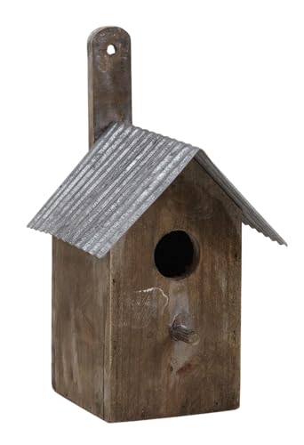 Nichoir Oiseau Bois et Zinc