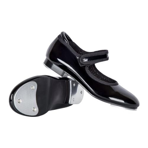 ARCLIBER Tap Shoes for Girls and Boys Easy Strap Tap Dance Shoes for Toddler/Little Kid/Big Kid4
