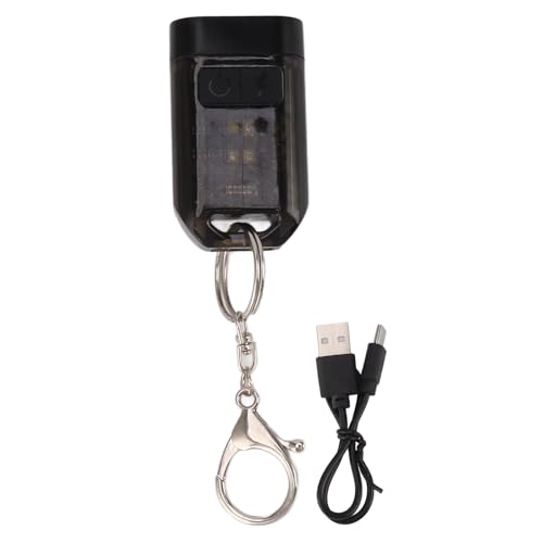 ETAINGYEUN Mini Strong Light Flashlight Ultra Light Portable Rechargeable Key Light Small Keychain Flashlight for Outdoor Camping Hiking