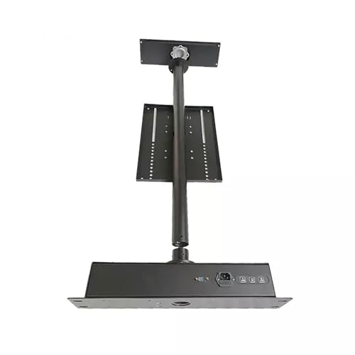 Soporte de TV eléctrico, soporte giratorio de 360° para particiones, soporte de pared para televisores LCD, para televisores de 32 a 65 pulgadas, VESA 400 x 400 mm máx