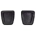 LIUPICCAAR Clutch & Brake Pedal Pad Set 2 Piece for Toyota for 4Runner for Camry for Land Cruiser for Pickup for RAV4 for Supra for Tacoma for Tundra for T100 KT4011