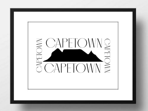Cape Town Wall Decor Capetown City Printsouth Africa Travel Modern Typography Poster Print Cape Town Wall Art Capetown City Postersouth Africa Travel Modern Typography Print Poster,271