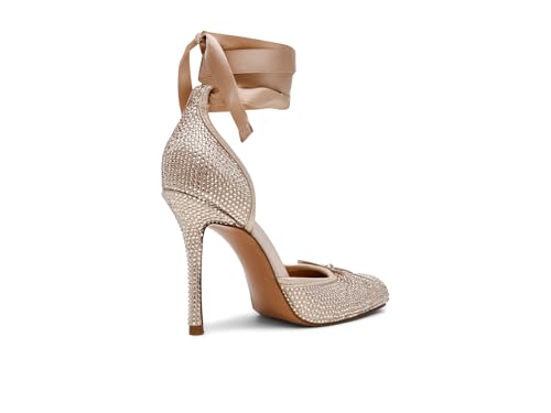 Steve Madden Larina Pumps für Damen, Champagner Strass, 6.5 – Ansicht 3
