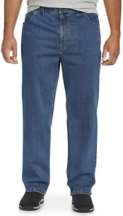 Harbor Bay by DXL Men's Big and Tall Continuous Comfort Stretch Jeans