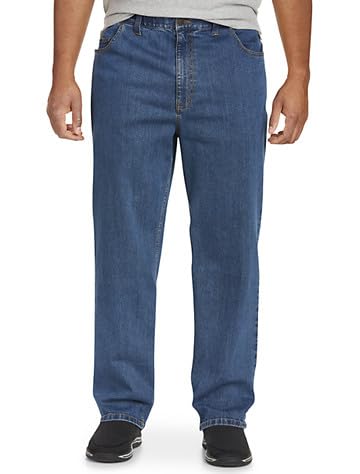 Harbor Bay by DXL Men's Big and Tall Continuous Comfort Stretch Jeans