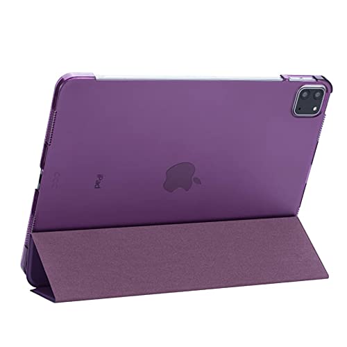 Smart Case for iPad Pro 11 (2020), Pro 11 (2021) Magnetic Cover with Auto Sleep/Wake Function (Purple)