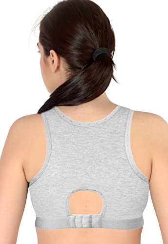 Image of Selfcare Women Cotton Blend Full Coverage Non Padded Sports Bra