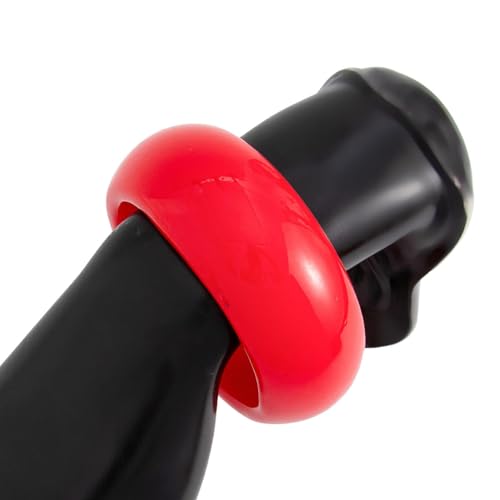 Acrylic Chunky Bangles Bracelets for Women Trendy Colorful Resin Bangles Chunky Bangle Cuff Irregular Wristbands Resin Jewelry Gifts4