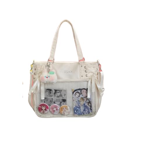 Bolso Damen BXCNCKD beige gran capacidad miniatura 1