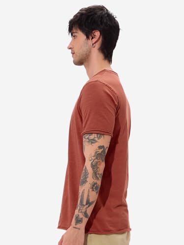 Image of The Souled Store Men's Cotton Regular Fit T-Shirt