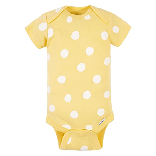 Image of Gerber Unisex Baby 5-Pack Short Sleeve Variety Onesies Bodysuits