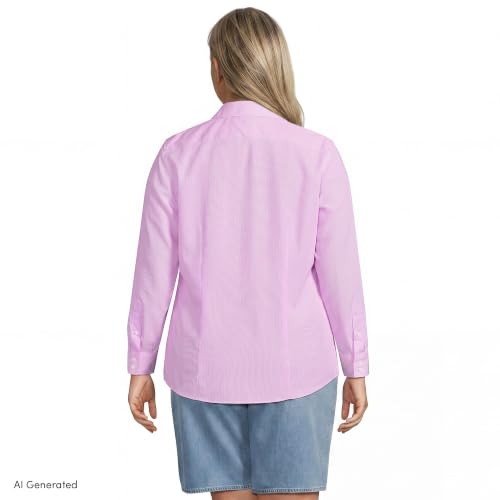 Image of Lands' End Women's Pinwale Cord Long Sleeve Shirt