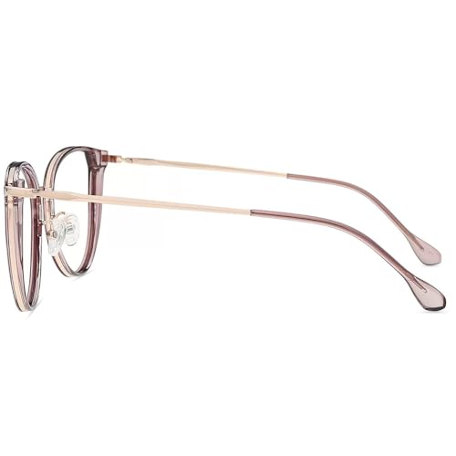 Image of Firmoo Blue Light Blocking Reading Glasses 2.5 Photochromic Reading Sunglasses Anti Eyestrain Anti UV400 Computer Reader Glasses for Women Men