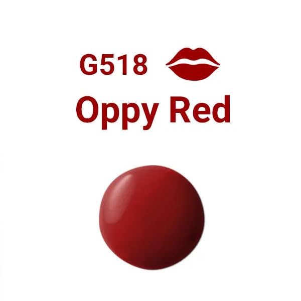 Goochie Superior Semi Organic Liquid Water Based Micro Pigment EU Standard Machine Permanent Makeup Pigment 10ml Lip Pigment Oppy Red - G518 - Image 6