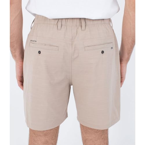 Image of Hurley Men's Phantom 4-Way Stretch Walk Shorts, 7 inch Inseam 18 inch Outseam. Quick Dry, Elastic Waistband