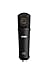 Warm Audio WA-87jr SE Large-Diaphragm Cardioid Condenser Microphone, Studio-Grade Sound for Vocals, Instruments, Podcasts, Black