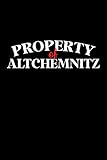 altchemnitz center verkaufsoffener sonntag  Property of ALTCHEMNITZ : Cute Journal: Notebook With Name On Front Cover, 120 pages College Ruled Notebook Journal & Diary for Writing & Note ... Personalized Notebooks For Girls And Women)