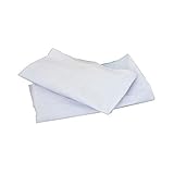 Badger Basket 2 Piece Fitted Bassinet Sheets for Elegance Round Baby Bassinets, White