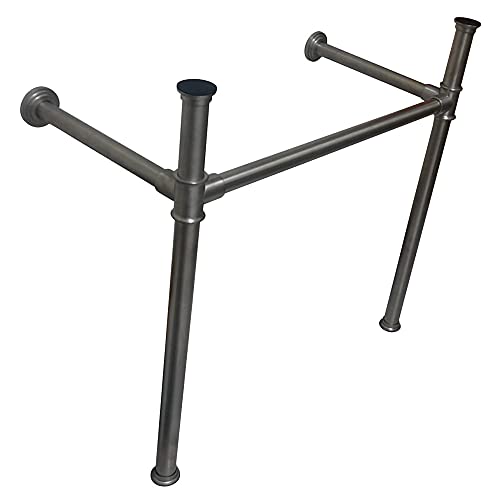 Kingston Brass VPB13688 Fauceture Console Sink Legs, 28.5" in length, Brushed Nickel