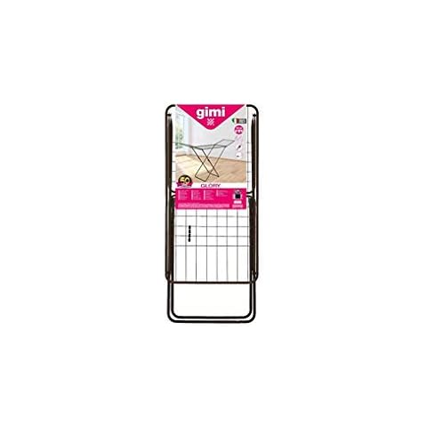 gimi X-Leg Glory Clothesline, Steel, Black, 180 x 55 x 93 cm Cover