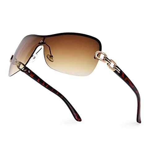 OPTOFENDY Y2K Sunglasses for Women Men, Trendy Sunglasses Men Women