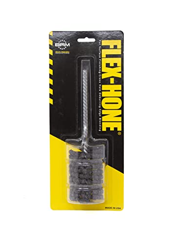 Image of Brush Research BC20040AO Flex-Hone, 2 inch (50.8mm) Diameter, 40 Grit, Aluminum Oxide, for Aluminum, Brass, Bronze and Softer Non-Ferrous Materials