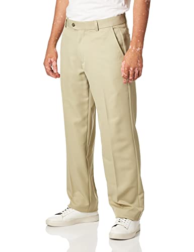 IZOD Men's Golf Microsanded Flat Front Classic Fit Pant2