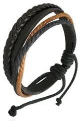 Bracelet Surfeur En Cuir HANA LIMA - Homme Femme, Bijou Tendance Surf