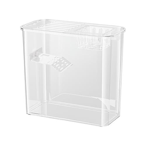 Réservoir de tortue transparent et multifonctionnel avec terrasse - 8