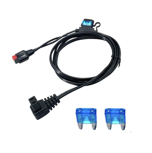 Image of 5.91 Feet 14 AWG Anderson PP15 Connector to DC Power Cable for Various 12 Volt Car Refrigerator Portable Freezer Compressor Electric Cooler