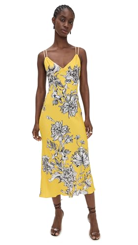 alice + olivia Women's Kiro Midi Dress