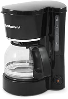 Elite Gourmet Maxi-Matic Automatic Brew & Drip Coffee Maker with Pause N Serve Reusable Filter, On/Off Switch, Water Level Indicator, 5 Cup Capacity, Black, (EHC-5055#)
