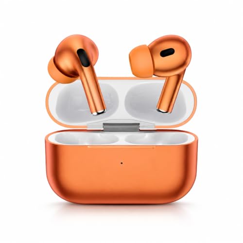 Image of J17 Fighter True Wireless Bluetooth Earbuds with HD Microphones, Touch Control, Deep Bass Stereo Sound, Fast Pairing, Charging Case, Sweat Resistant TWS Earphones for Android & iOS (Rose Gold)