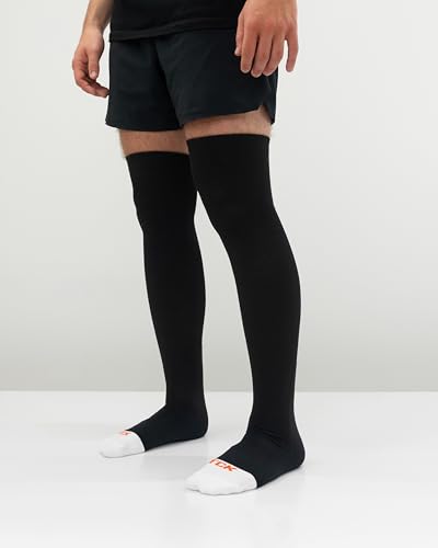 Image of TCK Socks Pro Plus Above the Knee Socks - Black (XS)