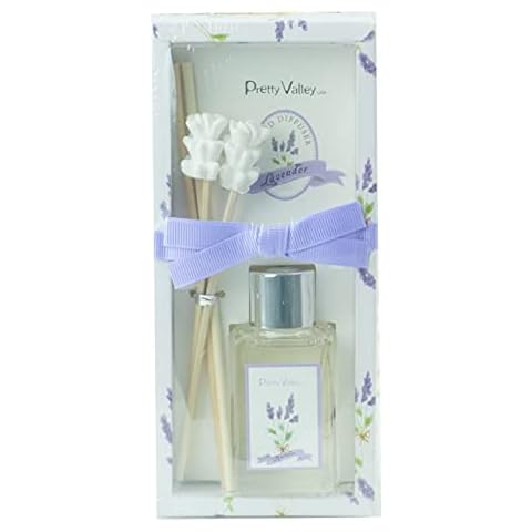 Pretty Valley Home Mini Flower Fragrance Diffuser Lavender 30ml Cover