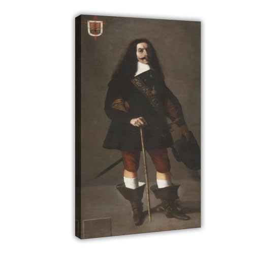 Don Juan Bazo De Moreda by Francisco De Zubaran Office And Kitchen Decorat