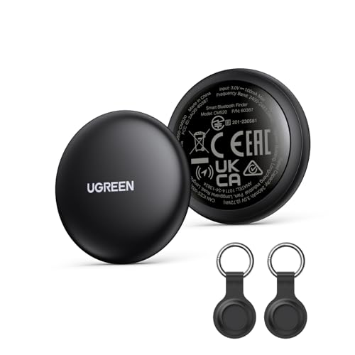 UGREEN FineTrack Mini kompatibel mit Apple Find My (nur iOS), 18 Monate Auswechselbare Batterie, Smarttag mit 80dB Piepton, Bluetooth Tracker für Rucksack, Schlüssel, Koffer, Reisepässe (1 Pack) UGREEN FineTrack Mini kompatibel mit Apple Find My (nur iOS), 18 Monate Auswechselbare Batterie, Smarttag mit 80dB Piepton, Bluetooth Tracker für Rucksack, Schlüssel, Koffer, Reisepässe (1 Pack)