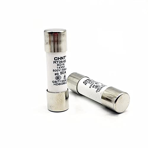 10 teile/los RT28-63 4A 6A 10A 16A 20A 25A 32A 40A 50A 63A Sicherungseinsatz 14X51 Sicherung Schmelzkern(10A)