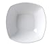 Vertex China ARG-SB6 Signature Square Bowl, 6", 16 oz, Porcelain White (Pack of 36)