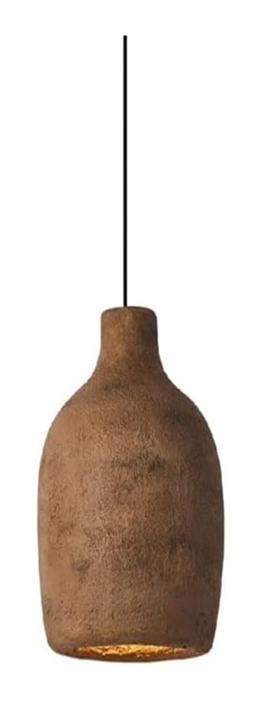 Japoński klosz do lampy wiszącej - lampa wisząca industrialna, lampa wisząca z gwintem E26/E27 dostępna w dwóch kolorach. Idealna do salonu, wyspy kuchennej i żyrandola w jadalni (